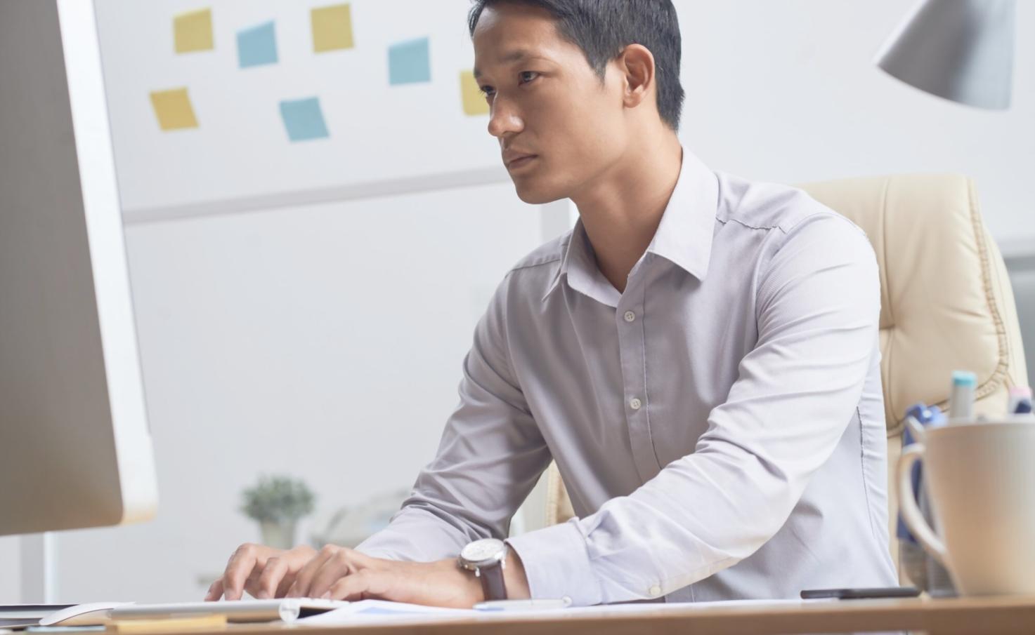 Modern office workspace with design tools and creative atmosphere